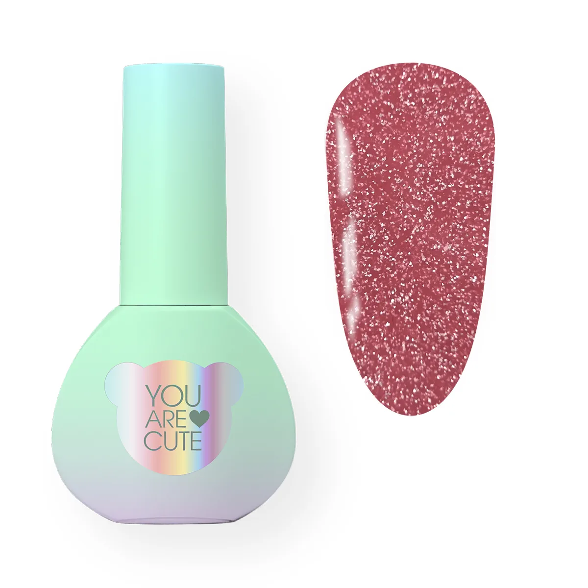 YOUARECUTE Color 146 – Refleksyjny lakier hybrydowy 5 ml 1 6cb090d4f4276d6c6f0804c329bf044e