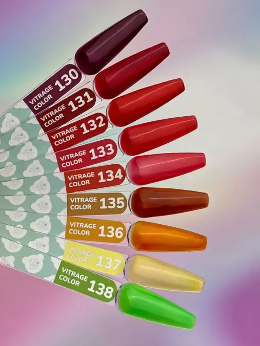 YOUARECUTE VITRAGE Color 134 – Lakier hybrydowy witrażowy 5 ml 2 YOUARECUTE VITRAGE Color 138