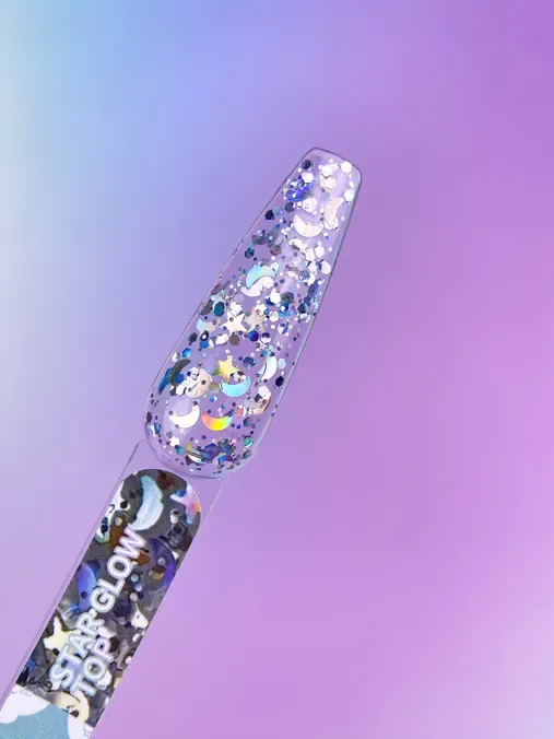 YOUARECUTE Top Star Glow 5 ml - top z drobinkami 2 10e0dcec3222ace221a13e5dcc52ff15