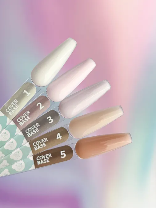 YOUARECUTE Cover Base 04 – jasnobeżowa baza hybrydowa 5 ml 3 YOUARECUTE Cover Base