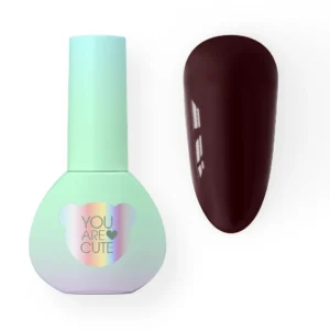 YOUARECUTE Color 77 – wino-bordowy lakier hybrydowy 5 ml