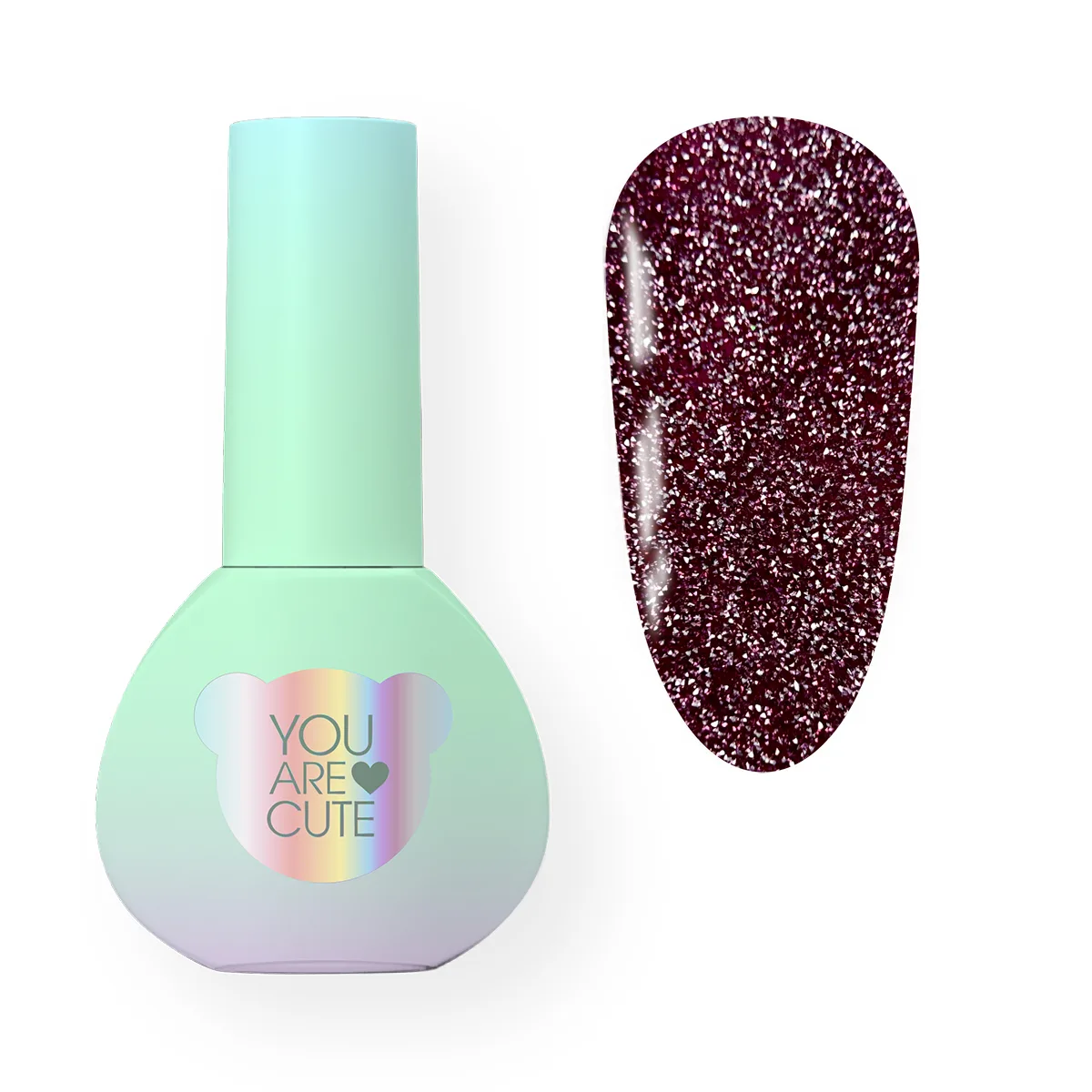 YOUARECUTE Color 143 – Refleksyjny lakier hybrydowy 5 ml 1 ca20c926793d4dd9ddf34d6806a5229a