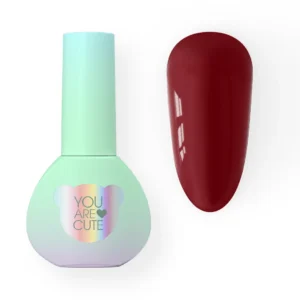 YOUARECUTE Color 89 – bordowy lakier hybrydowy 5 ml