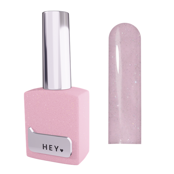 HEYLOVE Smart Gel Petalrain 15 ml – Żel w butelce z brokatem 1 HEYLOVE Smart Gel Petalrain 15 ml – Różowy Żel w Butelce z Różowo-Srebrnym Połyskiem