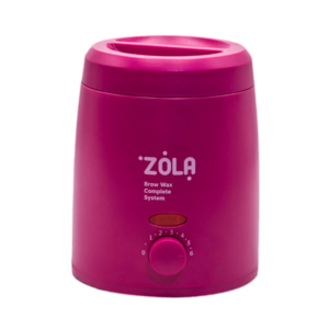 ZOLA Podgrzewacz do wosku 200 ml – różowy | termostat 1–6 | 35 W | do wosku w granulkach i w puszce