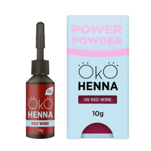 Henna OKO 06 Red Wine – henna pudrowa do brwi 10 g