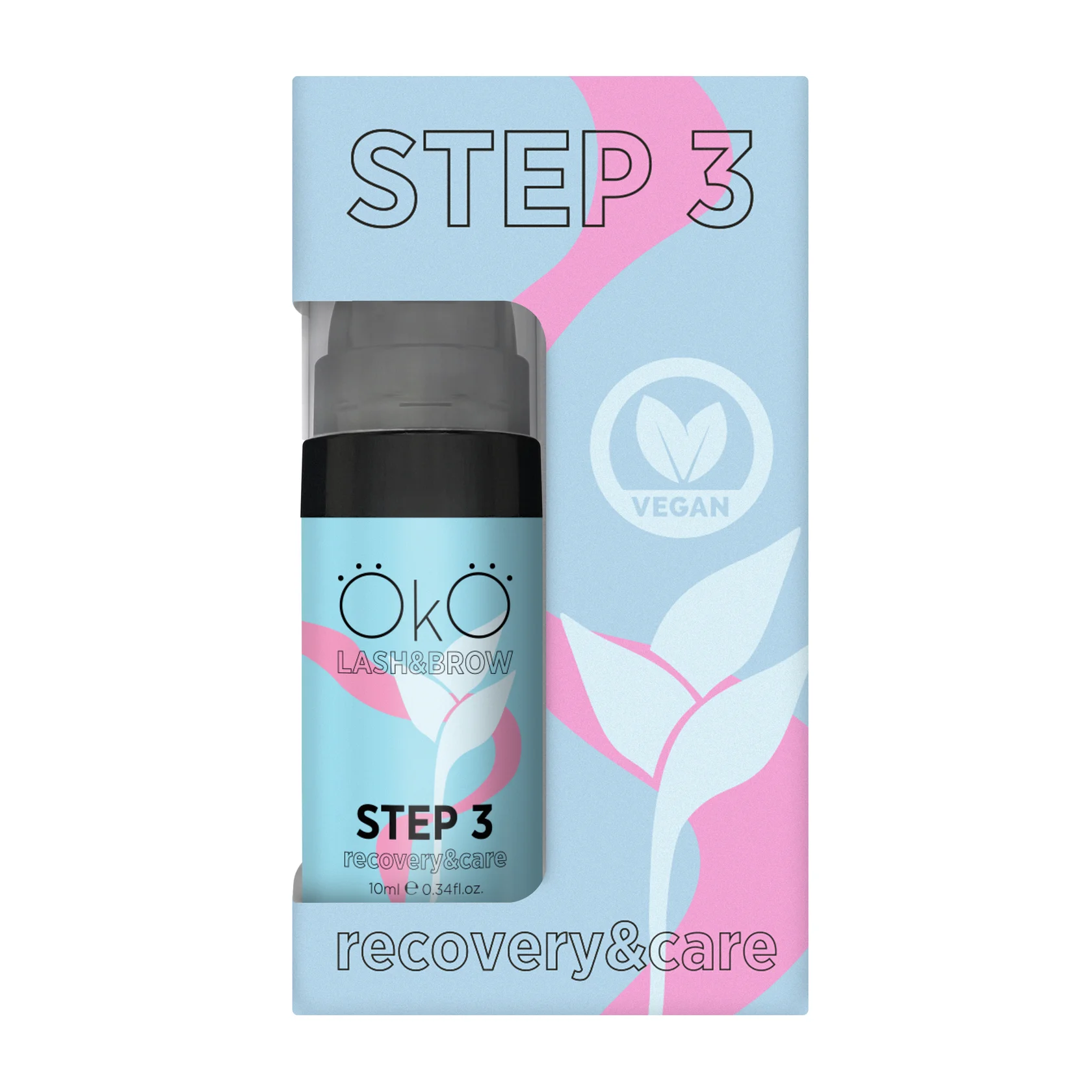 OKO Środek do laminowania rzęs i brwi STEP 3 CARE&RECOVERY, 10 ml 1 16af01fd0284c5a83c35a8531744ae79