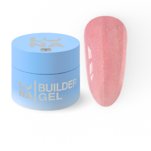LUNAmoon Shimmer Gel 04 – różowy żel budujący z połyskiem