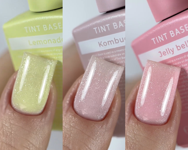 paznokcie brokatowe nude na lato w słońcu